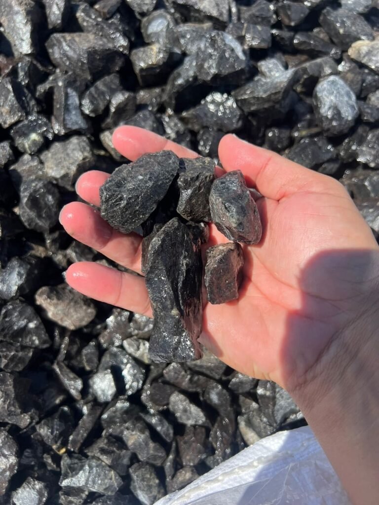 BLACK OBSIDIAN ONE AND A HALF INCH